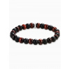 Thomas Sabo A2196-806-7-L19 Unisex Bracelet Obsidian and red tigers eye