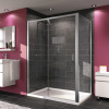 Huppe MY FLEX GT1 dvere do niky 1-d,posuvné 170x200, StriebroPololesk, SkloČíreAP, Ľavé 145314069322