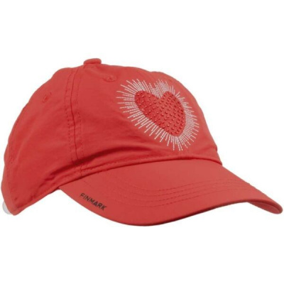 Finmark KIDS’ SUMMER CAP Letná detská šiltovka, červená, UNI