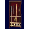 Noble Collection Harry Potter Four Character Hůlka Display