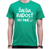 tricko, Farba zelená, Strih/ Variant Pánsky / UNISEX