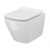 Cersanit City - Závesné WC s doskou SoftClose, CleanOn, biela S701-405