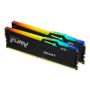 Kingston FURY Beast RGB - DDR5 - sada - 32 GB: 2 x 16 GB - DIMM 288-pin - 6000 MHz / PC5-48000 - CL KF560C36BBE2AK2-32