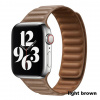 AC mobile Magnetický Opasok na hodinky Apple Watch 42, 44, 45 mm možnosti: light brown