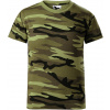 Malfini Camouflage Detské tričko 149 camouflage green 110