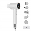 AENO AI ProDryer Fén HD5 biely, 100km/h, Hlasové ovl., ionizátor, AI, NTC, Gravity/Infra senzor, 67 dB, LED AHD0005W