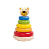047640 Tooky Toy - Medvedík Pyramída Drevená SMILY