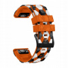Pásik Boja Straps pre Garmin 22 mm oranžový