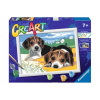 Ravensburger CreArt Omaľovánka Šteniatka Jack Russel 289394