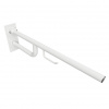 BEMETA - HELP: Sklopný úchyt 760mm, biely, s držiakom TP 301102774
