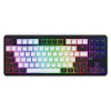 HATOR Rockfall 3 TKL Wireless klávesnica Hranie USB + RF Wireless + Bluetooth QWERTY Anglický, Ukrajinský Čierna (HTK850)
