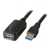 PremiumCord USB 3.0 repeater a prodlužovací kabel A/M-A/F 5m (ku3rep5)