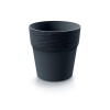 PROSPERPLAST Kvetináč FURU antracit 14,5cm
