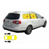 Slnečné clony VW Passat B7 kombi 4 kusy