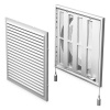 VENTS mriežka vetracia MV 250/150VRs nadstavec+regulácia ventilačná