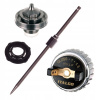 Náhradná sada: Ihla, tryska, Rozprašovač pre Italco GLOSS X1 HVLP 1,3mm (ITALCO GLOSS X1 HVLP AIR CAP, FLUID TIP and NEEDLE KIT 1,3mm)