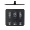 RAV SLEZÁK SLIM sprcha s tropickým dažďom 300x300 mm - nerez - čierna matná KS0004CMAT