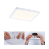 Paulmann LED panel Areo 3000K hranatý 17,5cm biely - 93040