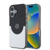 Mercedes PC/TPU Double Layer MagSafe zadný kryt pre iPhone 16 Black/Silver