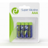 GEMBIRD EG-BA-AAA4-01 Energenie Alkaline LR03 AAA batteries, 4-pack, blister