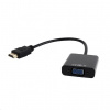 Adaptér Gembird A-HDMI-VGA-03 čierny (A-HDMI-VGA-03)