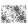 Ochranná podložka pod stoličku Ochranná podložka pod stoličku Čierna a biela záhrada mwp-w0011462