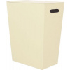 SAPHO ECO PELLE kôš na bielizeň 47x60x30cm, krémová 2463CR
