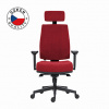 Powerton Kancelárske ergonomické kreslo Jana, Červené (Ergonomické kreslo Powerton JANA červené)