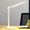 Stolná LED lampa Lindby Loretta, výška 43 cm, biela, CCT - 9643075