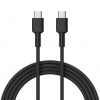 Kábel Aukey USB typ C - USB typ C 0,9 m čierny (CB-CD45)