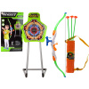 LEAN TOYS Strelecký set Bow Shield Quiver Arrows