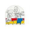 The Simpsons: Vymaluj si kruh/Mini puzzle