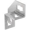 Fischer PUWS 2 x 2 univerzálne uholník 542709 10 ks; 542709