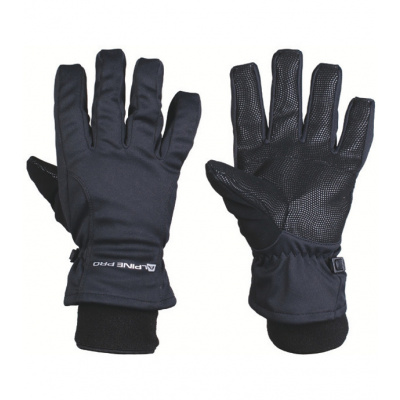 Alpine Pro Kahug Unisex lyžiarske rukavice UGLB006 čierna XL