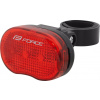 blikačka zadní FORCE TRI 3LM 3 LED+ baterie