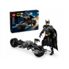 Stavebnica LEGO DC Batman 76273: Postaviteľná figúrka Batmana a Batcycle, 713 dielikov