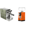 Stone Espresso Mine Green + Eureka Mignon Specialita, CR orange