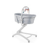 CHICCO - Postieľka/lehátko/stolička Baby Hug 4v1 - Grey
