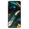 Lesklé pouzdro iSaprio pro Huawei P30 Lite - Dark Paint 10 (Lesklé pouzdro, kryt, obal iSaprio Exclusive na mobil Huawei P30 Lite s motivem Dark Paint 10 - elegantní skleněný vzhled, skvělá ochrana mo