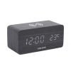 LED budík - hodiny 5933BK Karlsson s nabíjaním 15cm