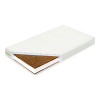 NEW BABY Detský matrac CLASSY 120x60x11 cm kokos-molitan-kokos Aloe Vera 120x60x11 biela
