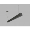 LED2 3312343 Závesné svietidlo LINO LASER 120 LED, 24-32W, 4000K, 2880-3840lm, IP20, Priame, čierna