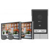 Ezviz Chytrý zvonek HP7 2-Family Kit domácí interkom, Wi-Fi,2x 7