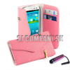 Kožený obal Samsung Galaxy S3 – Wallet Zip – ružová