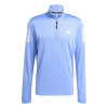 adidas Own The Run Half-Zip Running Top Mens Blue Fusion L