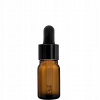 5 ml hnedá fľaštička s čiernou pipetou a kvapkadlom