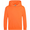 Just Hoods Detská Mikina s kapucňou JH004J Electric Orange 3/4 (XS)
