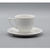 LEA, Šálok s tanierikom espresso 90ml, biela, Thun