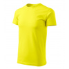 Tričko Basic 129 - 4XL, 96 - citrónová