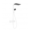 Hansgrohe Raindance Alive Q Sprchový set s termostatom, 21x34 cm, 3 prúdy, matná biela 24590700-HG